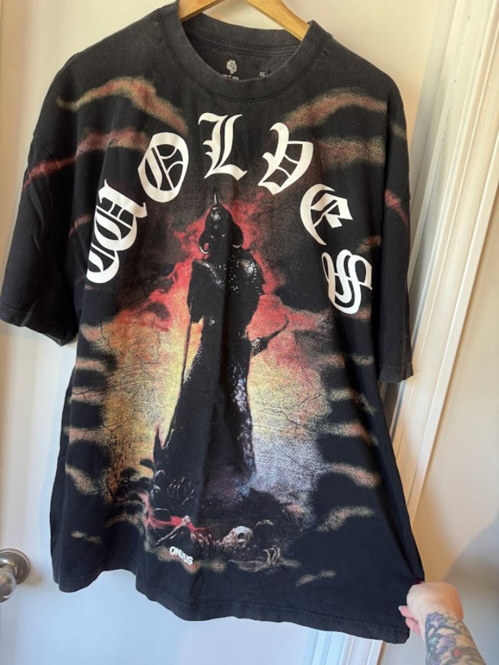 WOLVES darc sport echos of valhalla frank frazetta streetwear graphic tee shirt
